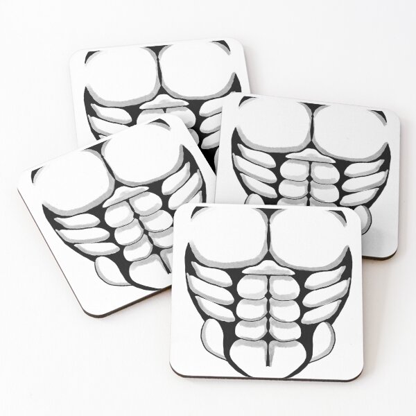 Item preview, Superhero Body (black and white) designed and sold by DMcK Designs.