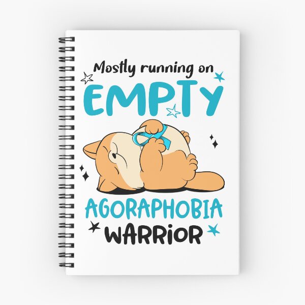 Item preview, Mostly running on Empty Agoraphobia Warrior designed and sold by ElizabethS809.