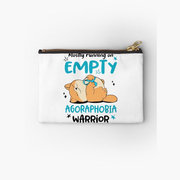 Item preview, Mostly running on Empty Agoraphobia Warrior designed and sold by ElizabethS809.