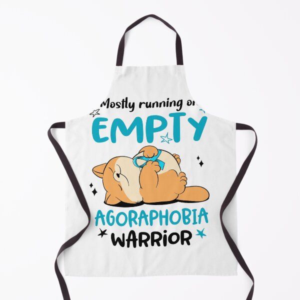 Item preview, Mostly running on Empty Agoraphobia Warrior designed and sold by ElizabethS809.