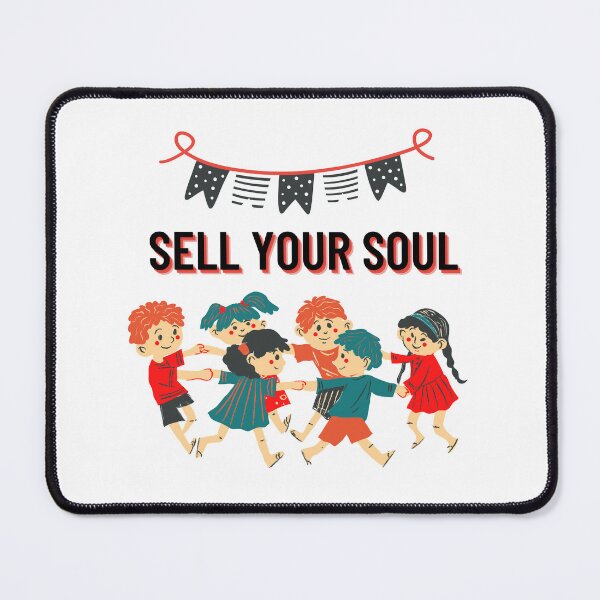 Item preview, Sell your soul children playing vintage | sell your soul vintage designed and sold by SodaPUNCH.