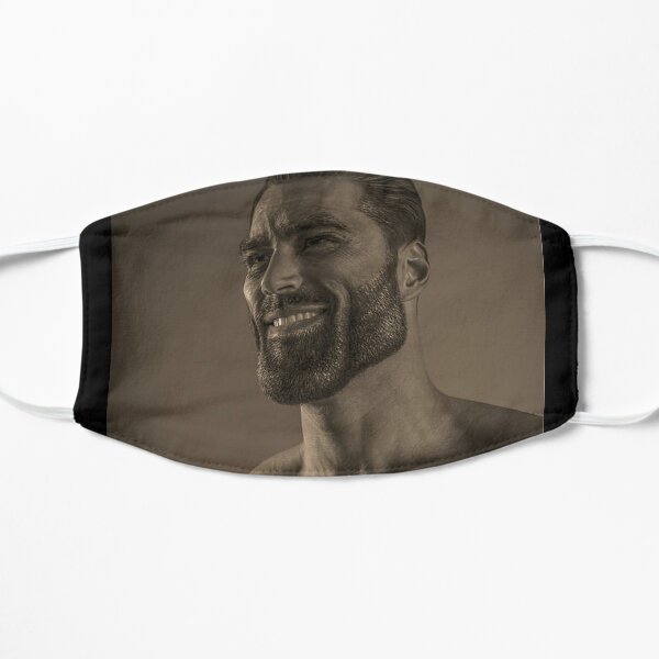 Giga Chad smiling by Sr-vinnce, Redbubble in 2023