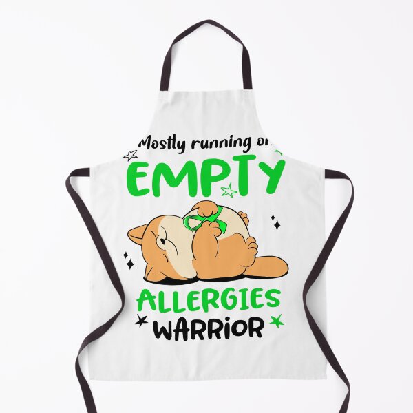 Item preview, Mostly running on Empty Allergies Warrior designed and sold by ElizabethS809.