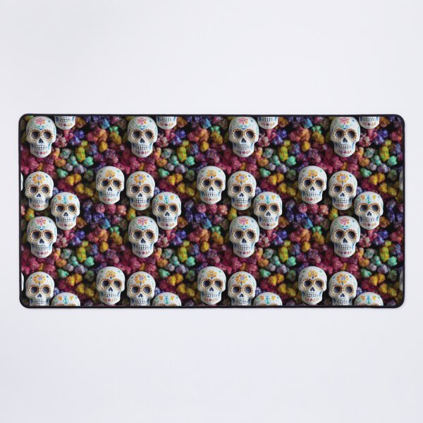 Item preview, Sugar Skulls Tile 1 designed and sold by sixblackroses.