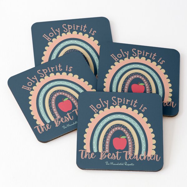 Item preview, Holy Spirit is the Best Teacher - Navy designed and sold by TheReporter1.