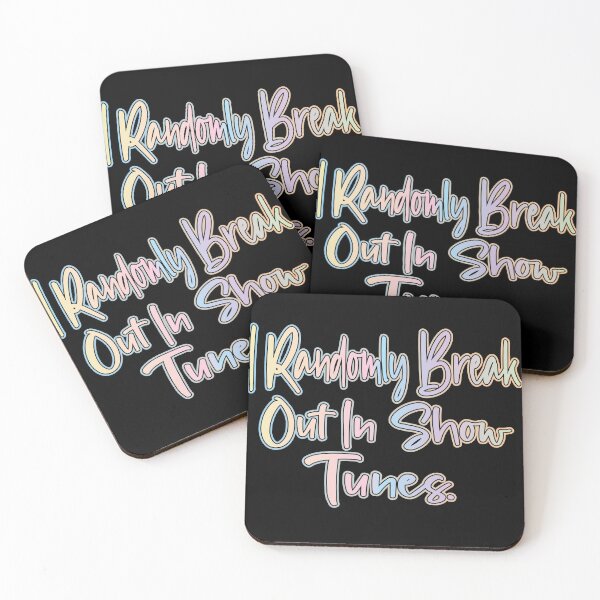Item preview, i randomly break out in show tunes designed and sold by retro10.