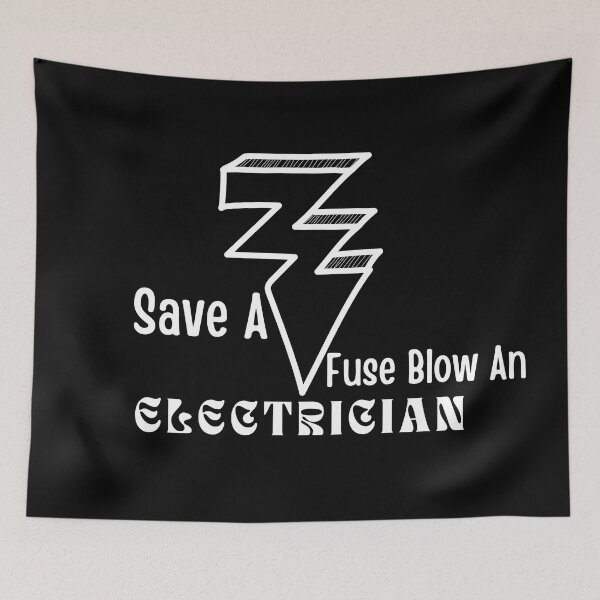 Item preview, Save A Fuse Blow An Electrician /Funny Electrician Dad /t Family designed and sold by Alexa5454.