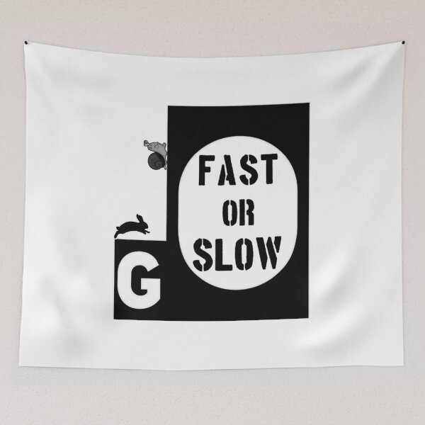 Item preview, Fast or slow just go designed and sold by RendoRed.