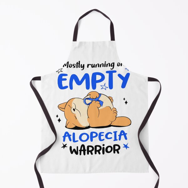 Item preview, Mostly running on Empty Alopecia Warrior designed and sold by ElizabethS809.