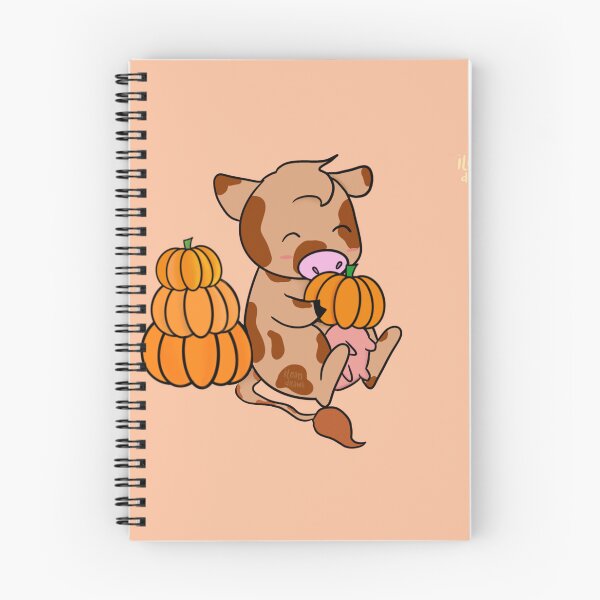 Item preview, Pumpkin Moo Cow designed and sold by ileandraws.