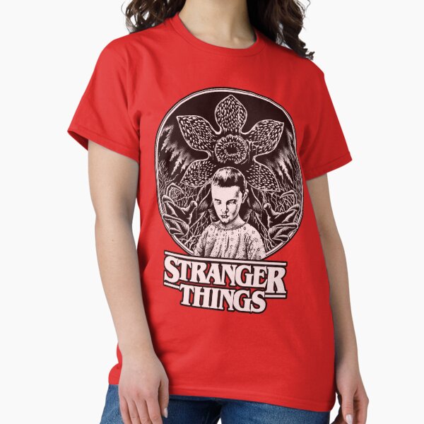 Item preview, Stranger Things Eleven And Demogorgon Circle designed and sold by FifthSun.