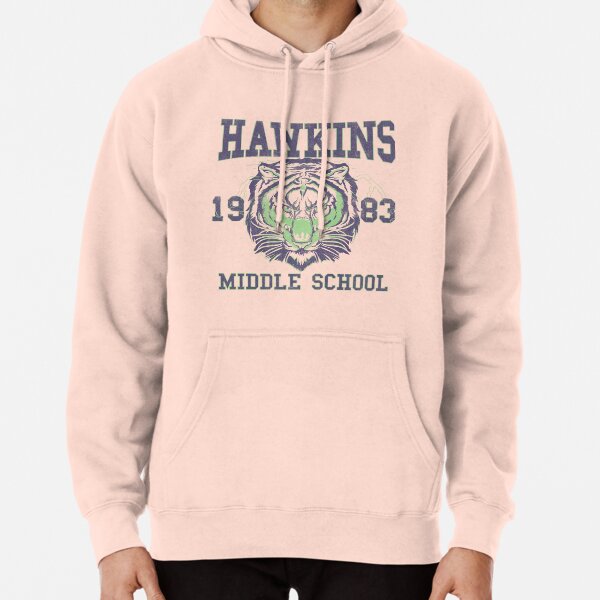 Netflix Stranger Things Hawkins High School Logo Zip Hoodie