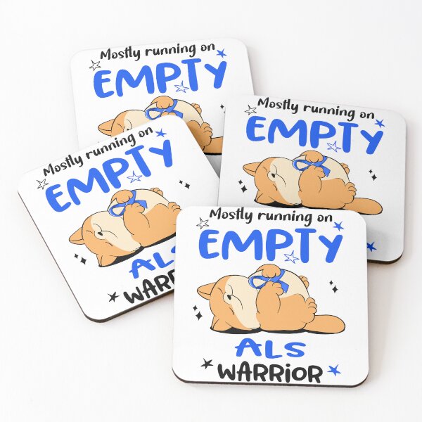 Item preview, Mostly running on Empty ALS Warrior designed and sold by ElizabethS809.