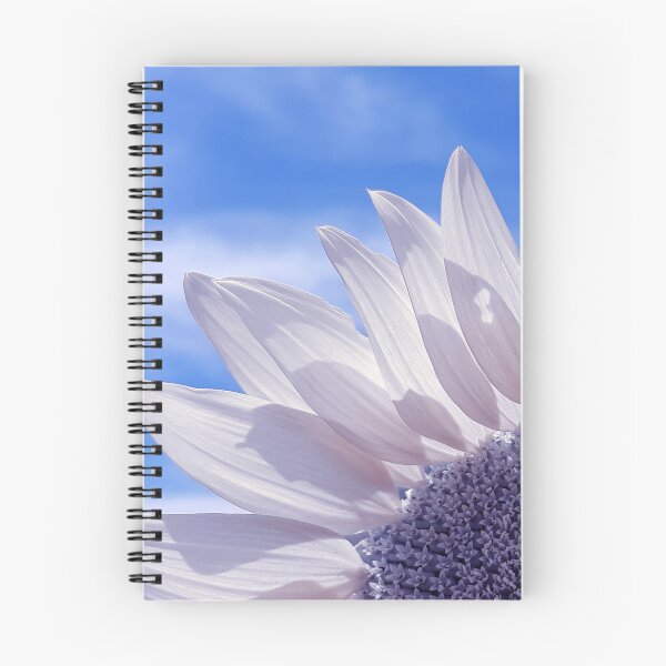 Item preview, White Lilac Sunflower In Blue Sky Exotic Close-Up designed and sold by DEC02.