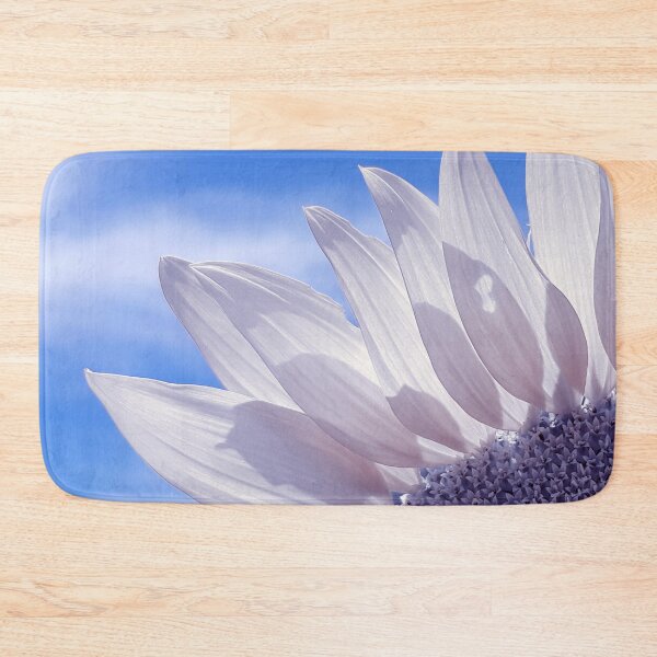 Item preview, White Lilac Sunflower In Blue Sky Exotic Close-Up designed and sold by DEC02.