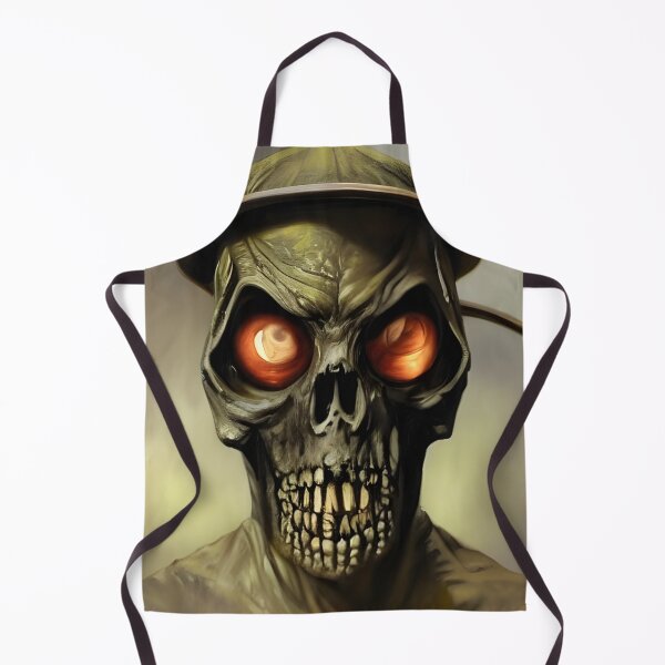 Item preview, War is Hell Zombie Army Skull Soldier designed and sold by Horrorscape.