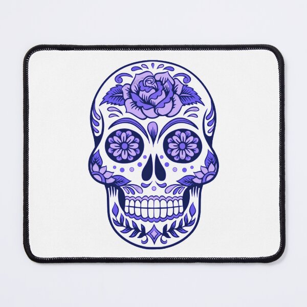 Item preview, Purple Neon Skeleton Face with Patterns designed and sold by Dven-Clothes.