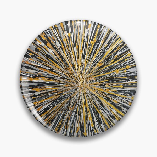 Item preview, Gold And Silver Bomb designed and sold by DavidClareArt.
