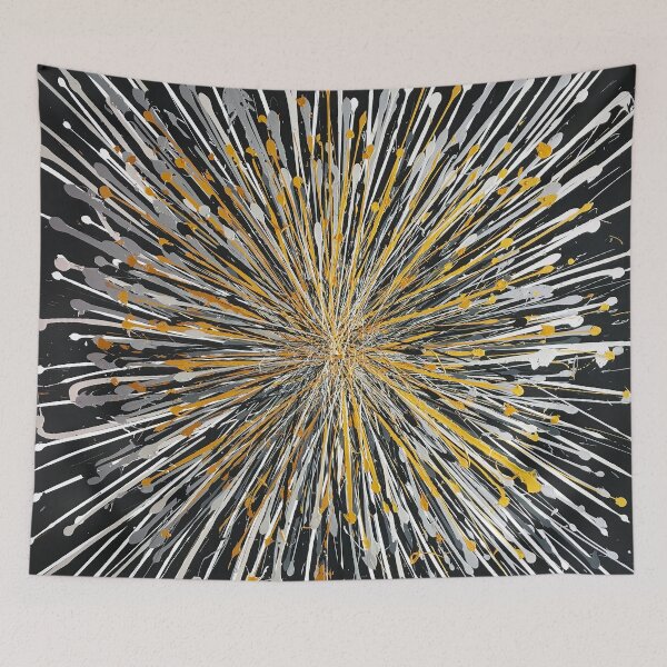 Item preview, Gold And Silver Bomb designed and sold by DavidClareArt.