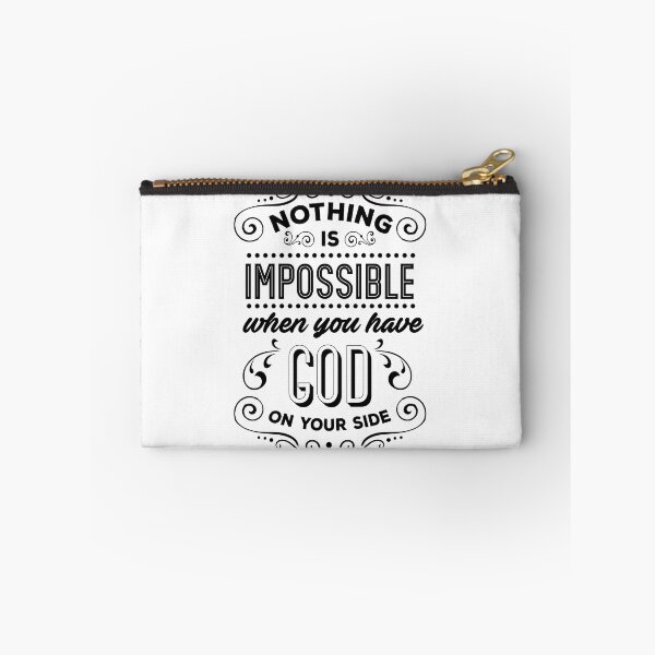Item preview, nothing is impossible when you have god on your side designed and sold by ikrame-shop.