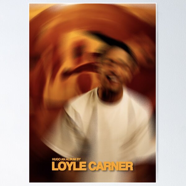 Item preview, Loyle Carner Poster Hugo Album Music Artwork designed and sold by jamiejonesuk.