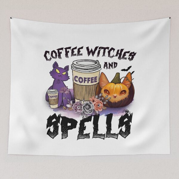 Item preview, Coffee, Witches And Spells designed and sold by Shirtflyer.