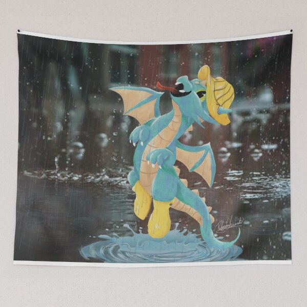 Item preview, Rain Dragon  designed and sold by Rebecca Chimarusti.