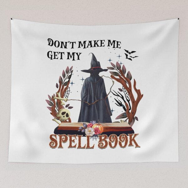 Item preview, Don't Make Me Get My Spellbook designed and sold by Shirtflyer.