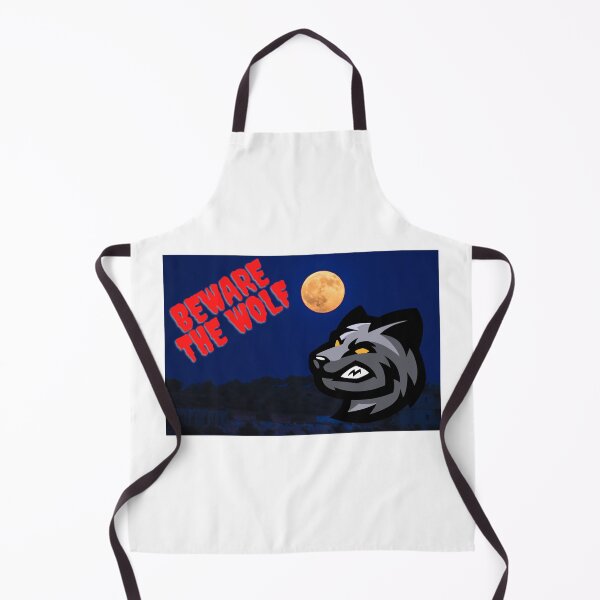 Item preview, Beware the wolf, howling at the scary moon designed and sold by AspectArtWorks.
