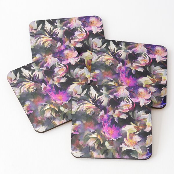 Item preview, Spring Calligraphy-Frozen Florals designed and sold by BioDigital-Jazz.