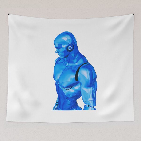 Item preview, Blue Neon Robot designed and sold by Dven-Clothes.