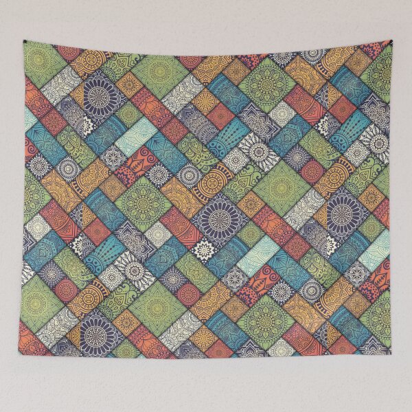 Item preview, Colorful Mandala Pattern designed and sold by VitezCrni.