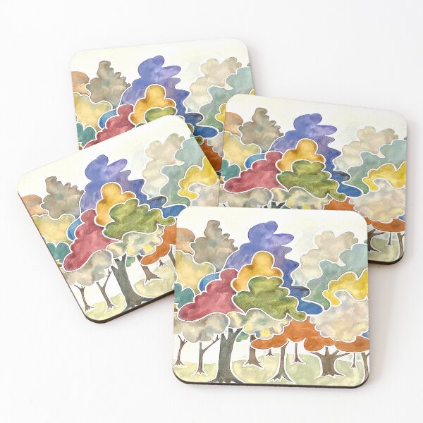 Item preview, Trees, Long Row designed and sold by Art by Dorothy Goulet.