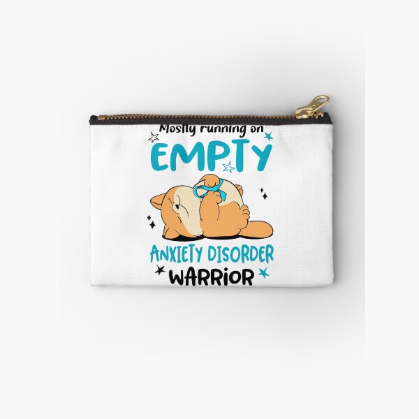 Item preview, Mostly running on Empty Anxiety Disorder Warrior designed and sold by ElizabethS809.