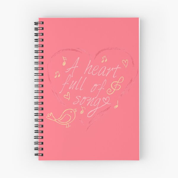 Item preview, A Heart Full Of Song designed and sold by byebyesally.