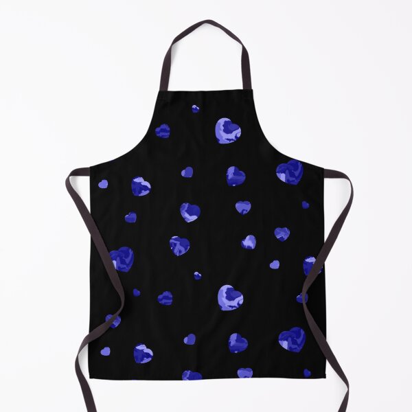 Item preview, Chaotic Hearts, Dapple Series - Dark Blue designed and sold by StephOBrien.