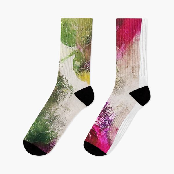 Item preview, Abstract Winter Blooming-Frozen Florals designed and sold by BioDigital-Jazz.