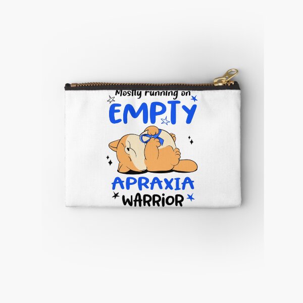 Item preview, Mostly running on Empty Apraxia Warrior designed and sold by ElizabethS809.