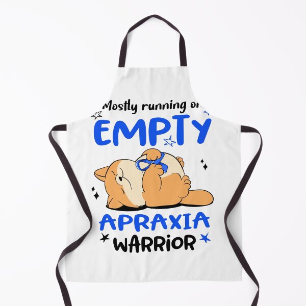Item preview, Mostly running on Empty Apraxia Warrior designed and sold by ElizabethS809.