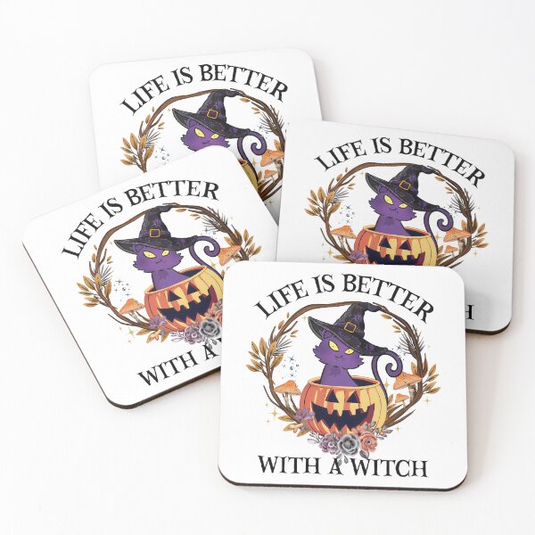 Item preview, Life Is Better With A Witch designed and sold by Shirtflyer.