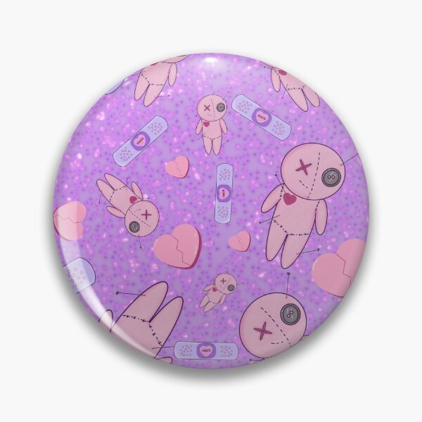 Item preview, Pastel voodoo dolls seamless pattern designed and sold by digitallysteph.