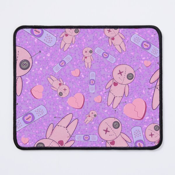 Item preview, Pastel voodoo dolls seamless pattern designed and sold by digitallysteph.