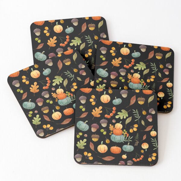 Item preview, Autumn Falling Leaves Pumpkin Spice Halloween Season designed and sold by smailjr.