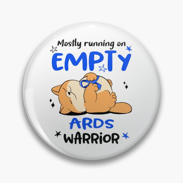 Item preview, Mostly running on Empty ARDS Warrior designed and sold by ElizabethS809.