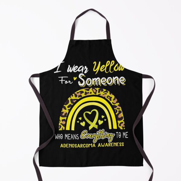 Item preview, Adenosarcoma Awareness I Wear Yellow for Someone Who Means Everything To Me designed and sold by GennieShop.