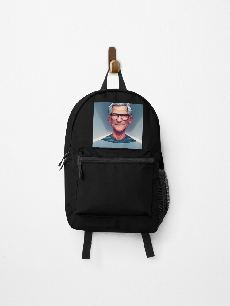 Thumbnail 1 of 3, Backpack, Tim Cook | Comics Style designed and sold by ComicsFactory.