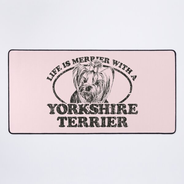 Item preview, Life is Merrier With a Yorkshire Terrier 1982 designed and sold by AstroZombie6669.
