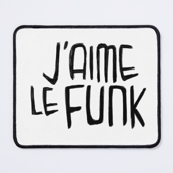 Item preview, Funk Music Love, Funk Typography, J'aime le Funk designed and sold by badlydrawnbabe.