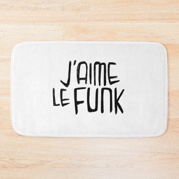 Item preview, Funk Music Love, Funk Typography, J'aime le Funk designed and sold by badlydrawnbabe.