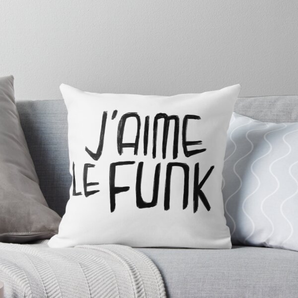 Artikelvorschau, Funk Music Love, Funk-Typografie, J'aime le Funk entworfen und verkauft von badlydrawnbabe.